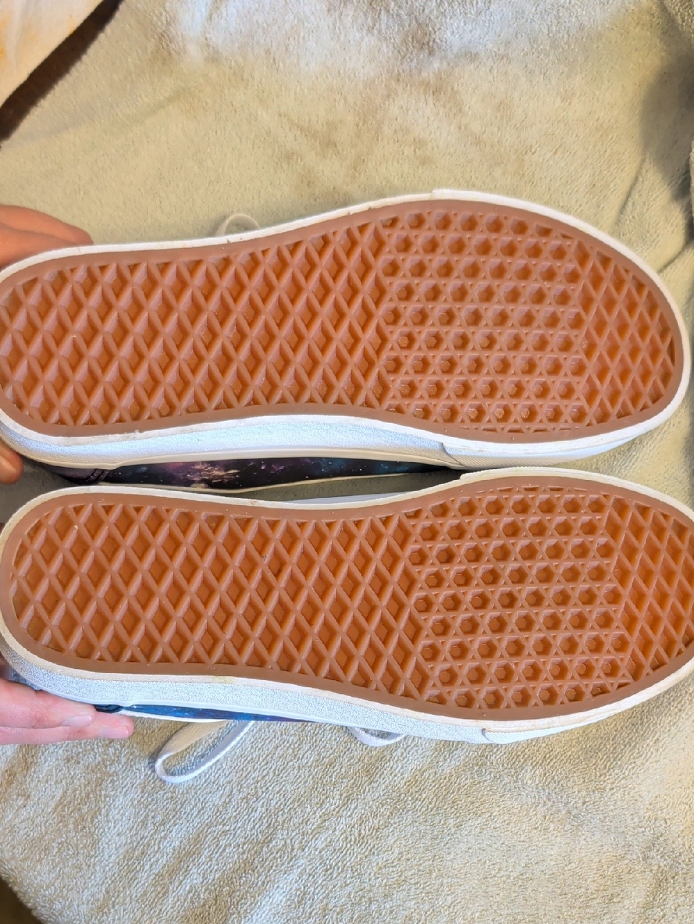 Vans Off The Ward Galaxy Print Canvas Sneakers 11W - Picture 3 of 5